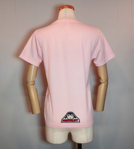 Tシャツ「アマビエ」レディースピンク